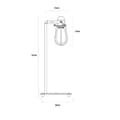 Miniatyrbild 2 av 2: Bordslampa EDM 32107 Svart Metall 60 W 220-240 V 22 x 51 cm 22 x 51 x 13 cm