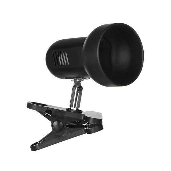Bordslampa Activejet AJE-CLIP Svart Metall Plast 60 W