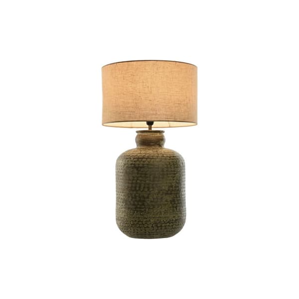 Bordslampa Home ESPRIT Grön Aluminium 50 W 220 V 42 x 42 x 73,5 cm
