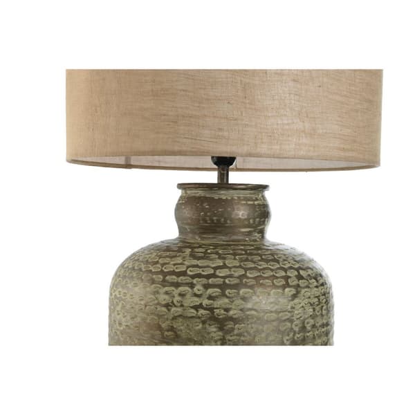 Bordslampa Home ESPRIT Grön Aluminium 50 W 220 V 42 x 42 x 73,5 cm