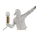 Miniatyrbild 2 av 4: Bordslampa Home ESPRIT Vit Gyllene Harts 220 V 32 x 13 x 52 cm