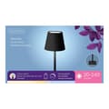 Miniatyrbild 2 av 2: Bordslampa LED Lumineo 894376 Svart Metall 17 cm Laddningsbar