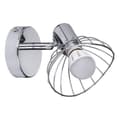 Miniatyrbild 2 av 8: Vägglykta Activejet AJE-GIZEL 1P Silvrig Metall 40 W 230 V