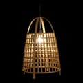Miniatyrbillede 2 af 5: Loftslampe DKD Home Decor Natur Metal 50 W 220 V 42 x 42 x 63 cm