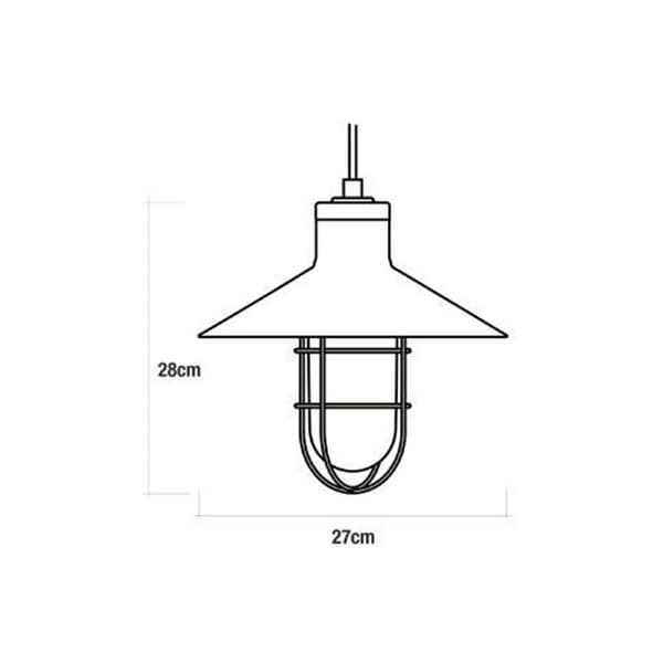 Loftslampe EDM 32102 60 W