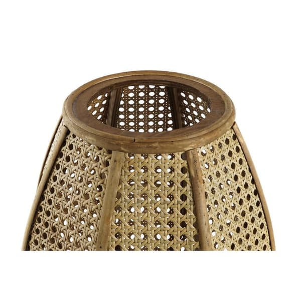 Bordlampe DKD Home Decor Brun Spanskrør 50 W (29 x 29 x 40 cm)