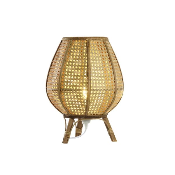 Bordlampe DKD Home Decor Brun Spanskrør 50 W (29 x 29 x 40 cm)