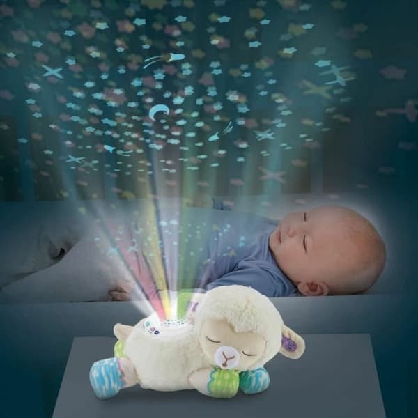 Lampeprojektor Vtech Baby 550505 Hvid Plastik 3-i-1