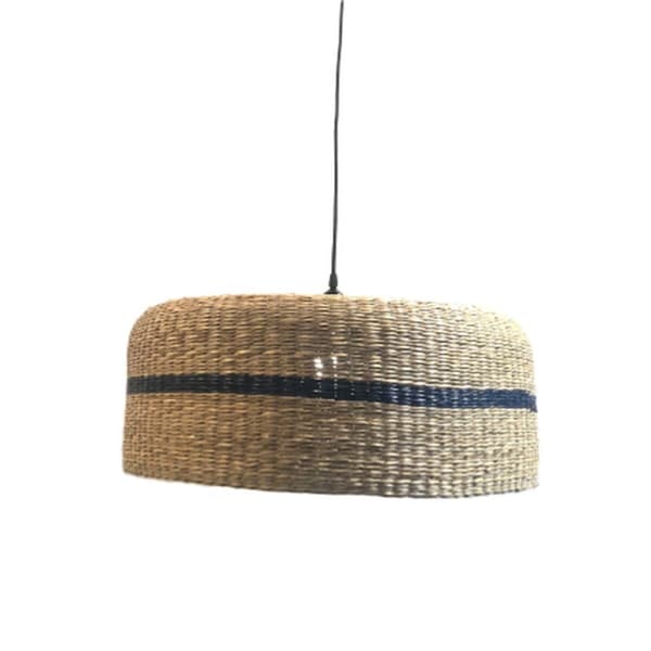 Lampeskærm DKD Home Decor Natur Havgræs 55 x 55 x 22 cm Boho