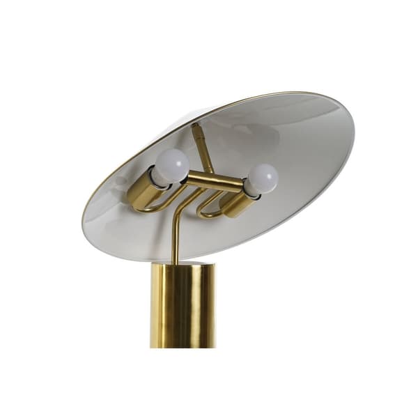 Bordlampe DKD Home Decor Gylden Metal 50 W 220 V 39 x 39 x 45 cm