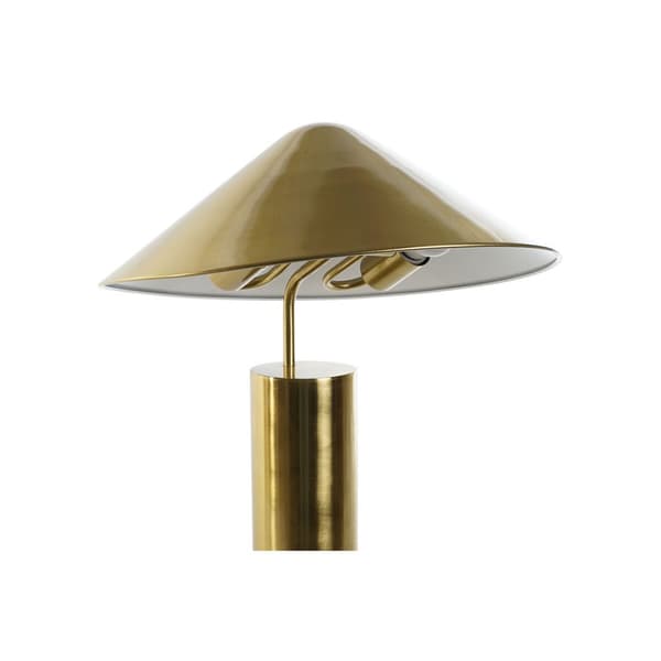 Bordlampe DKD Home Decor Gylden Metal 50 W 220 V 39 x 39 x 45 cm