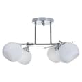 Miniatyrbillede 5 af 5: Loftslampe Activejet AJE-IRMA 5P Hvid Sort Sølvfarvet Metal 40 W 50,9 x 28 x 46 cm