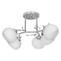 Miniatyrbillede 1 af 5: Loftslampe Activejet AJE-IRMA 5P Hvid Sort Sølvfarvet Metal 40 W 50,9 x 28 x 46 cm
