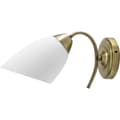 Miniatyrbillede 1 af 5: Væglampe Activejet NIKITA 1P Patyna Hvid Metal Glas 60 W 220-240 V 26 x 12 x 12,5 cm 30 x 12 x 15 cm (1 Dele)