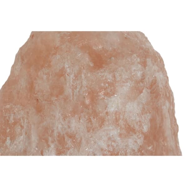 Bordlampe Home ESPRIT Pink Salt Mangotræ 15 W 220 V 17 x 14 x 35 cm