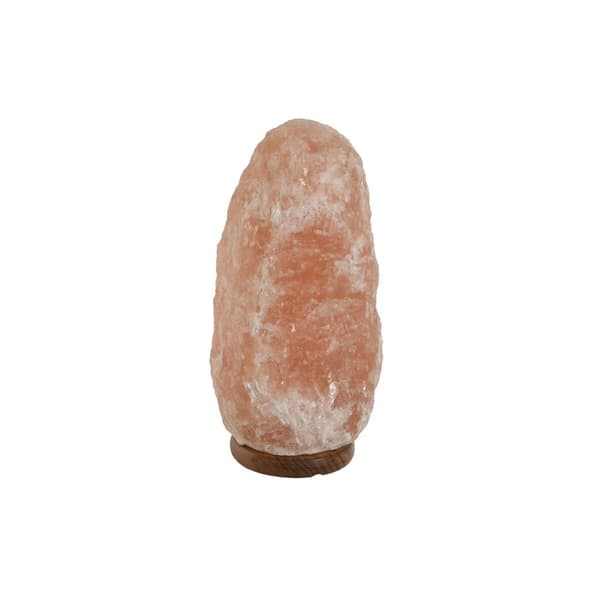 Bordlampe Home ESPRIT Pink Salt Mangotræ 15 W 220 V 17 x 14 x 35 cm