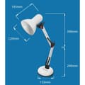 Miniatyrbillede 4 af 5: Skrivebordslampe Esperanza ELD112K Sort Plastik 12 W