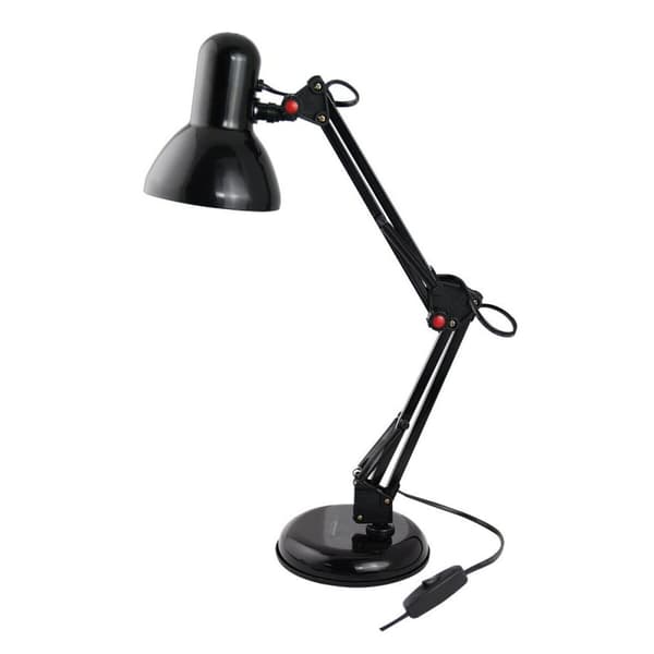 Skrivebordslampe Esperanza ELD112K Sort Plastik 12 W Sort