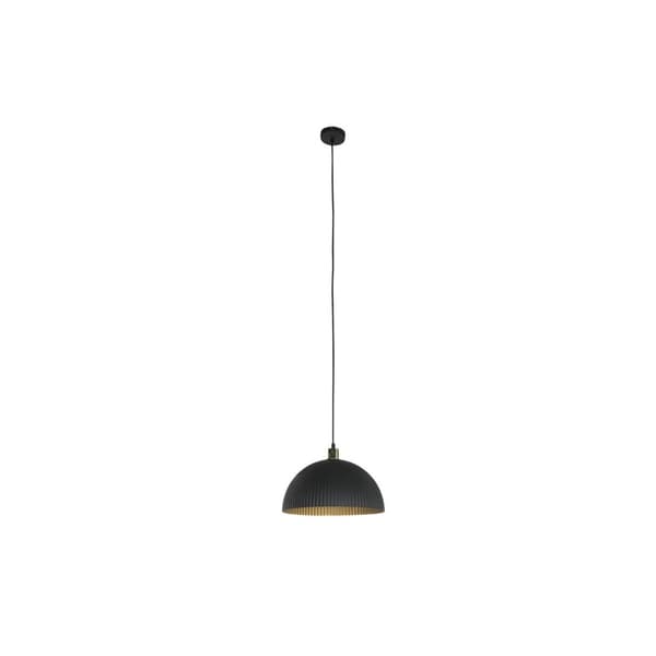 Loftslampe Home ESPRIT Sort Gylden Metal 50 W 35 x 35 x 18 cm