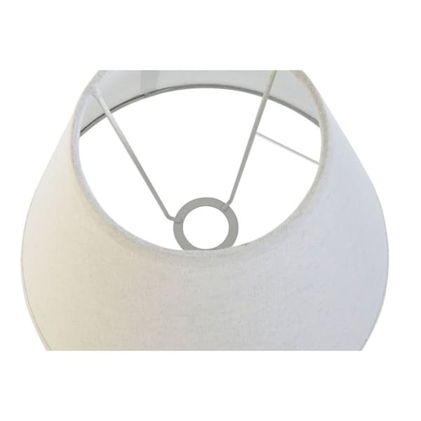 Lampeskærm Home ESPRIT Hør Metal 45 x 45 x 21 cm (2 enheder)