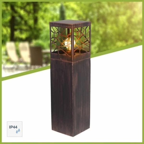 Solcellelampe Brilliant Brun 60 W