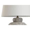 Miniatyrbillede 2 af 5: Bordlampe Home ESPRIT Hvid Beige Keramik 50 W 220 V 43,5 x 43,5 x 61 cm