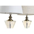 Miniatyrbillede 3 af 4: Bordlampe Home ESPRIT Hvid Beige 28 x 28 x 48 cm (2 enheder)