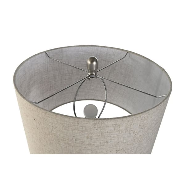 Bordslampa Home ESPRIT Kräm Stengods 50 W 220 V 40 x 40 x 76 cm