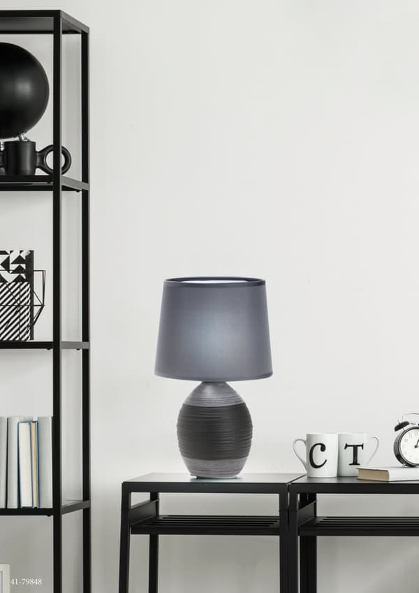 AMBON KONTORLAMPE 1X40W E14 SORT