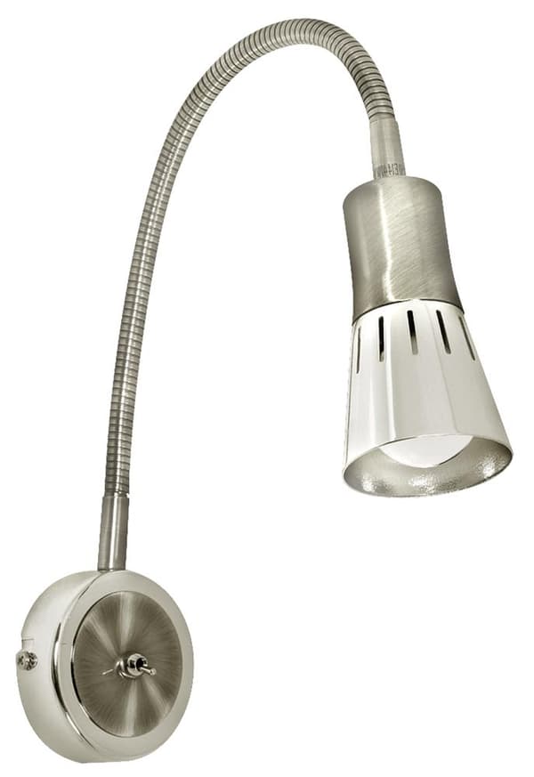 ARENA LAMPE VÆGLAMPE ARM 1*40W R50 E14 MAT NIKKEL