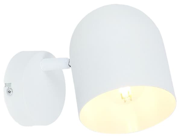 AZURO VÆGLAMPE 1X40W E27 HVID