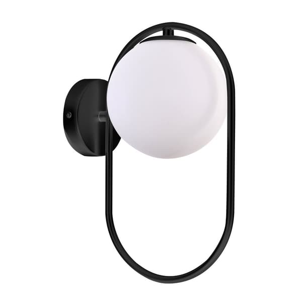 Cordel vägglampa 1x28w g9 ring svart