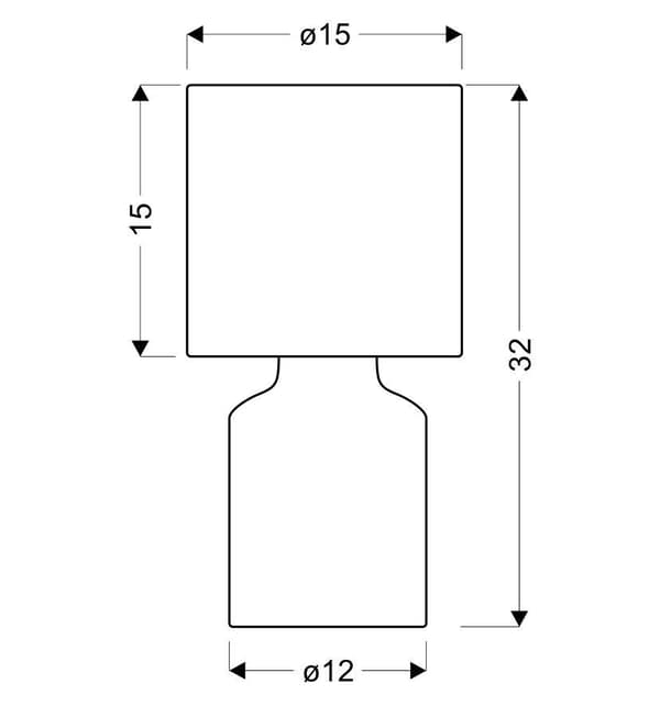 INNER KONTORSLAMPA 1X40W E14 ROSA