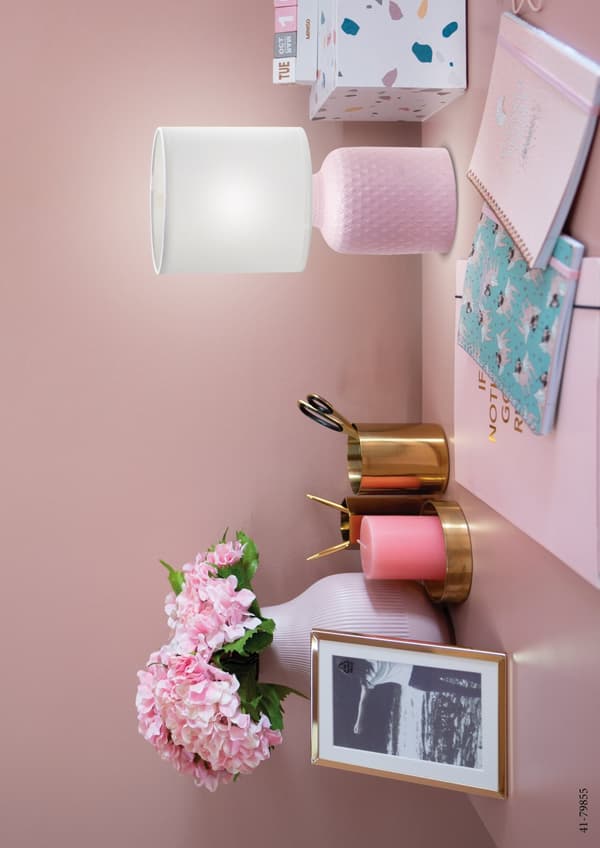 INNER KONTORSLAMPA 1X40W E14 ROSA