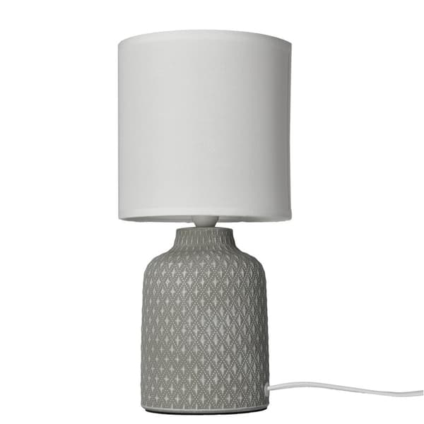 INNER KONTORLAMPE 1X40W E14 GRÅ