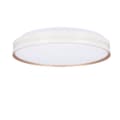 Miniatyrbillede 4 af 5: MONTANA LOFTSLAMPE HVID+GULD 24W LED 40 CM HVID LAMPE