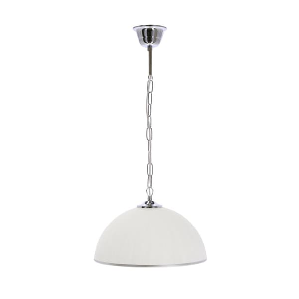 SUKKERHÆNGELAMPE 1X60W E27 KROM/SØLV