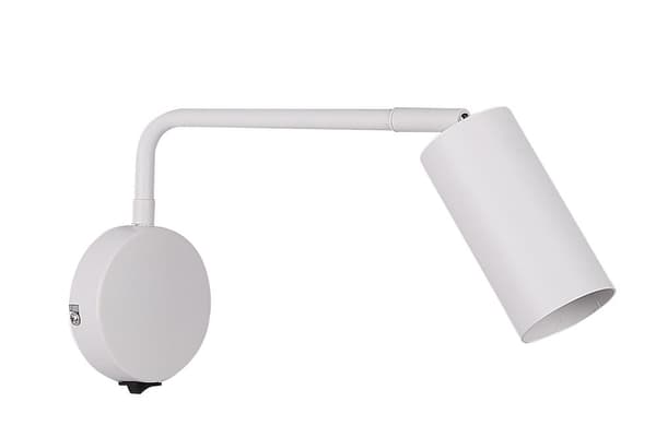 Tina væglampe hvid 1x15w gu10