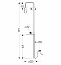 Miniatyrbild 5 av 5: VIPER GOLVLAMPA SVART+GRÖN 1X40W E27