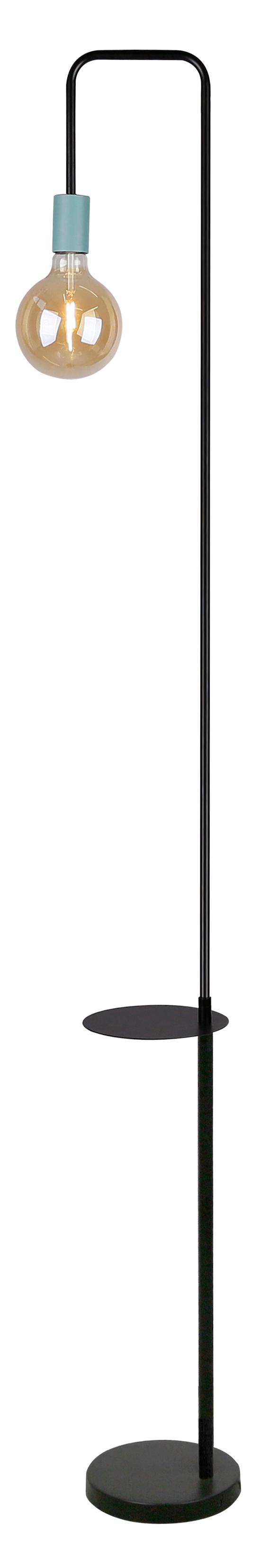 VIPER GOLVLAMPA SVART+GRÖN 1X40W E27