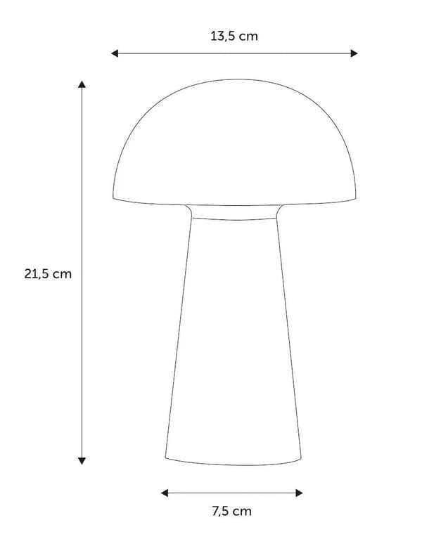 BORDLAMPE MOVE ME ORANGE