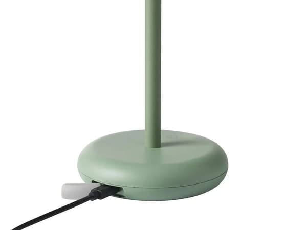 Nielsen Light Toscana uppladdningsbar bordslampa - dammgrön
