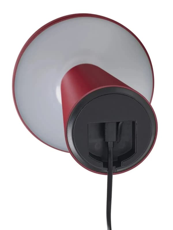 Nielsen Light Move Me uppladdningsbar bordslampa - vinröd
