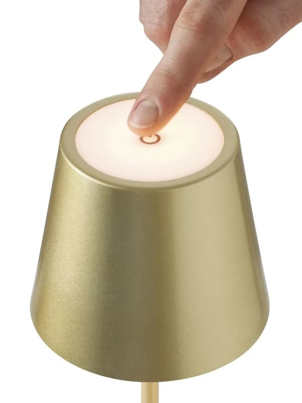 Nielsen Light One oppladbar bordlampe - Gylden