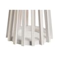 Miniatyrbild 3 av 4: Bordslampa Home ESPRIT Vit Trä 50 W 220 V 30 x 30 x 61 cm