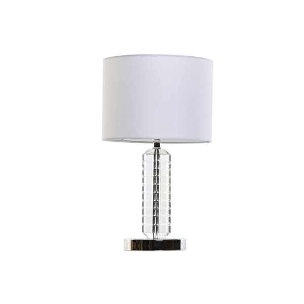 Pöytälamppu Home ESPRIT Valkoinen Kristalli 50 W 220 V 25 x 25 x 42 cm