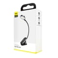 Miniatyrbillede 5 af 6: Mini LED skærm læselampe med clips, grå