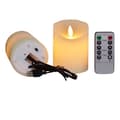 Miniatyrbilde 1 av 11: INF LED-stearinlys, oppladbare batteridrevne lys med fjernkontroll