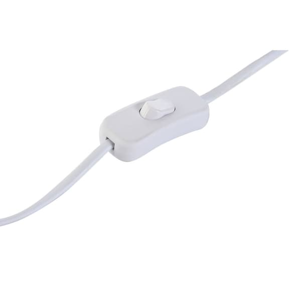 Bordslampa Home ESPRIT Brun linne Metall Snöre 25 x 25 x 60 cm