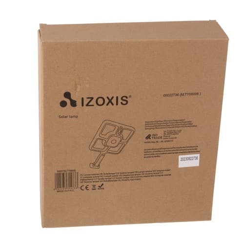 Izoxis 22736 solcellelampe